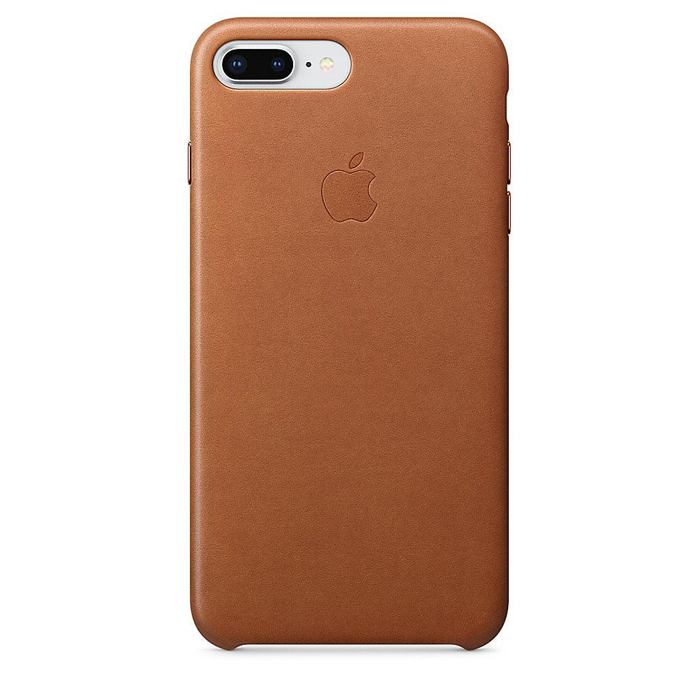 Apple Original iPhone 8 / 7 Plus Leder Case-Sattelbraun