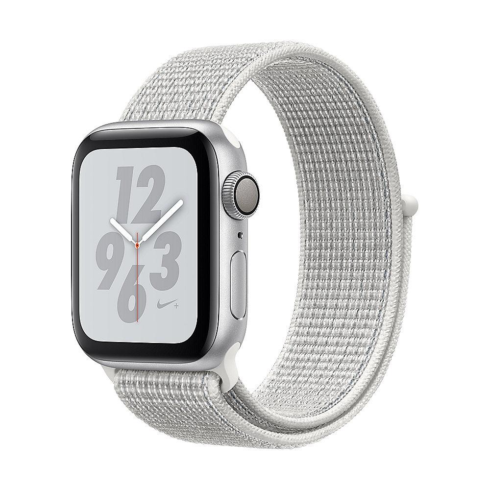 Apple Watch Nike  GPS 40mm Aluminiumgehäuse Silber Sport Loop Summit White