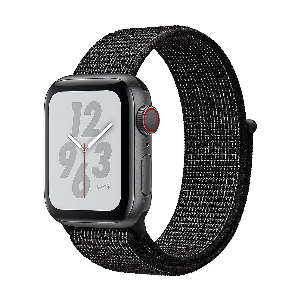 Apple Watch Nike  LTE 40mm Aluminiumgehäuse Space Grau Sport Loop Schwarz