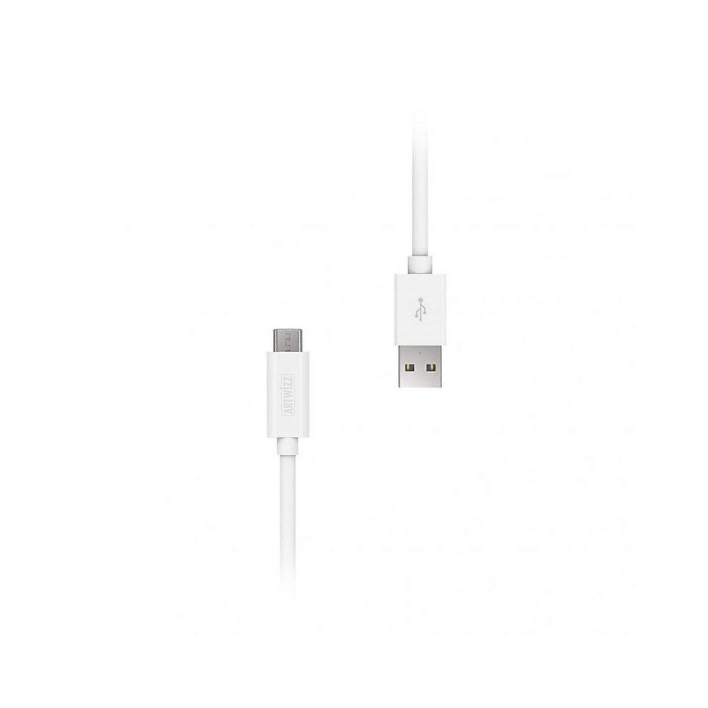 Artwizz Charge und sync USB-C zu USB-A 1m Kabel weiß, Artwizz, Charge, sync, USB-C, USB-A, 1m, Kabel, weiß