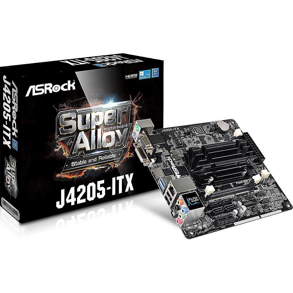 ASRock J4205-ITX Mini-ITX Mainboard mit Intel Quad-Core