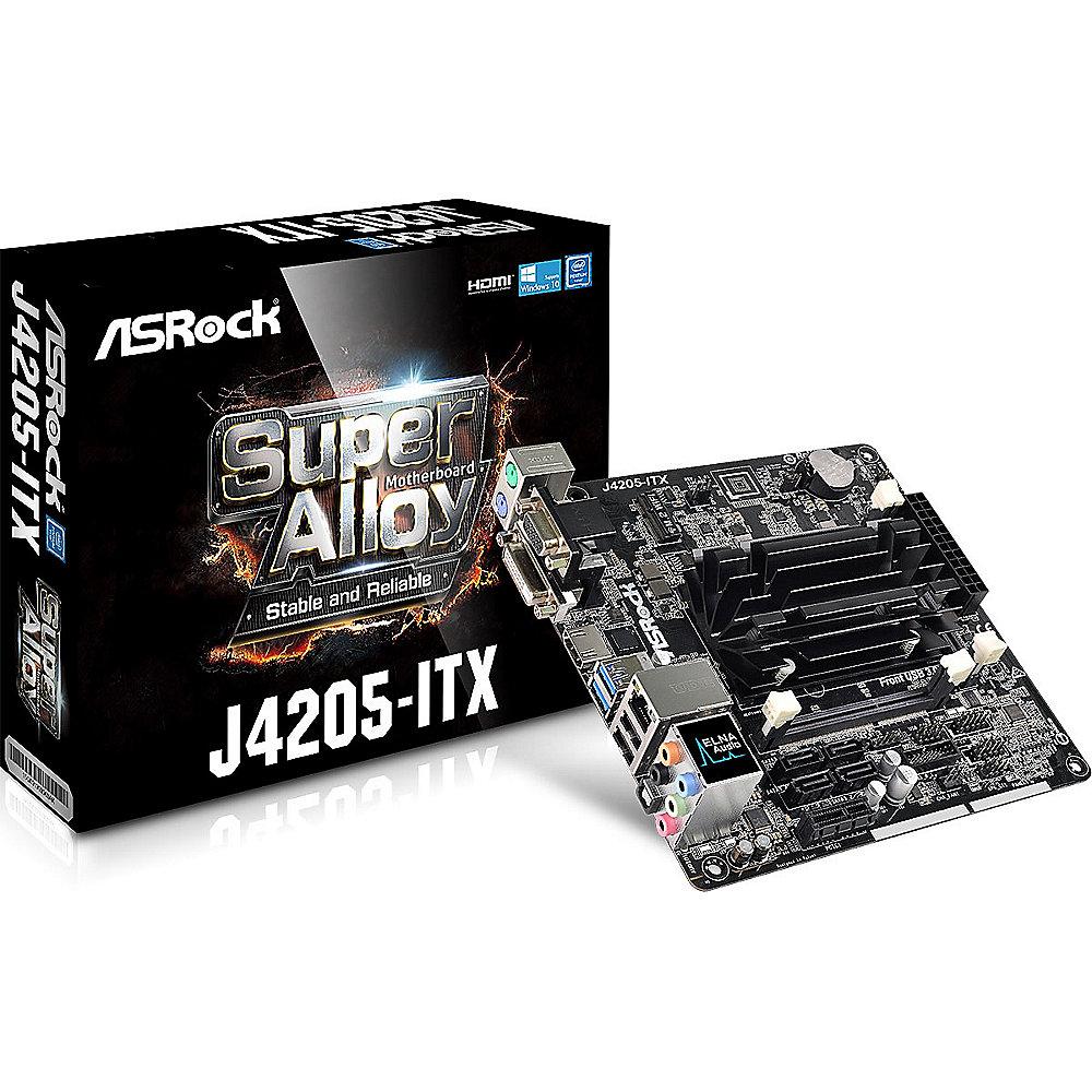 ASRock J4205-ITX Mini-ITX Mainboard mit Intel Quad-Core, ASRock, J4205-ITX, Mini-ITX, Mainboard, Intel, Quad-Core