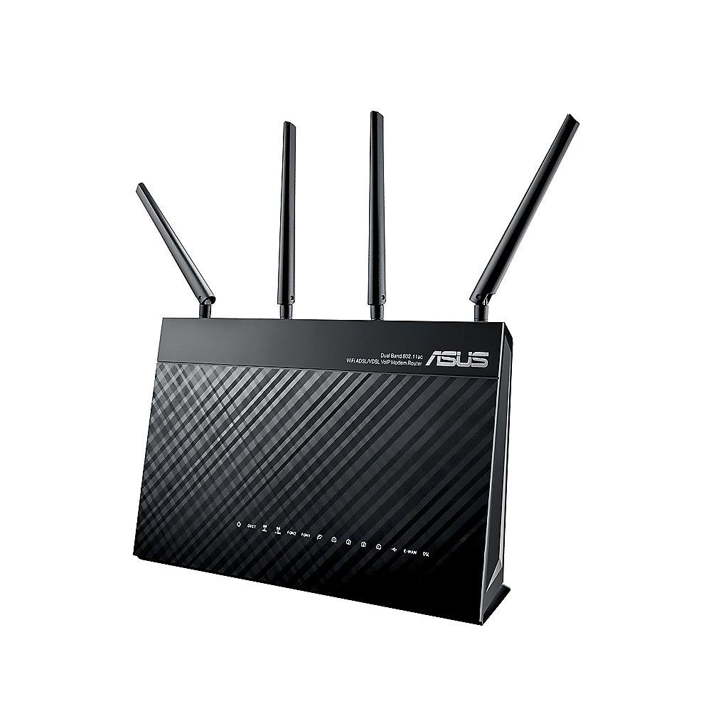 ASUS DSL-AC87VG AC2400 2400Mbit DualBand VoIP WLAN Modemrouter