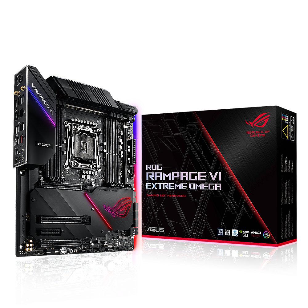 ASUS ROG Rampage VI Extreme Omega EATX Mainboard Sockel 2066 USB3.1/M.2/WiFi/BT