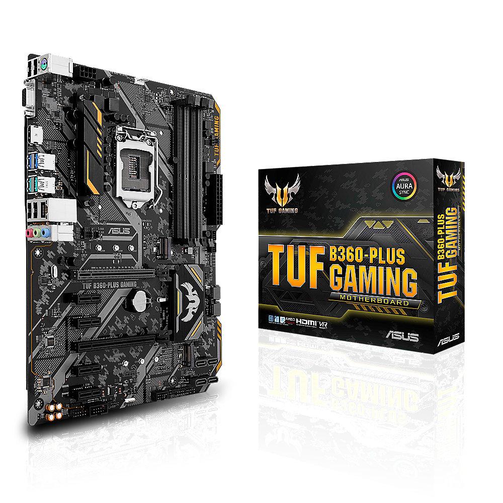 ASUS TUF B360-Plus GAMING ATX Mainboard 1151v2 HDMI/VGA/M.2/USB3.1