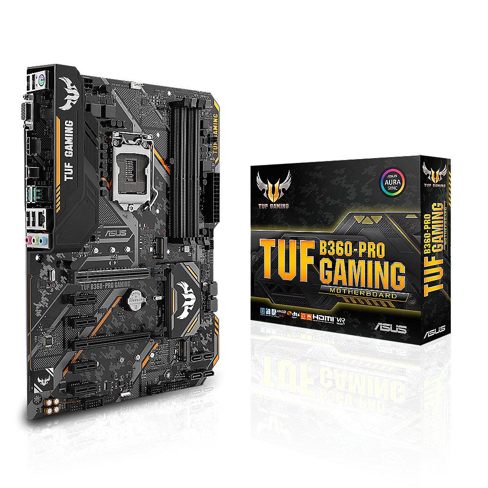 ASUS TUF B360-Pro GAMING ATX Mainboard 1151 HDMI/VGA/M.2/USB3.1