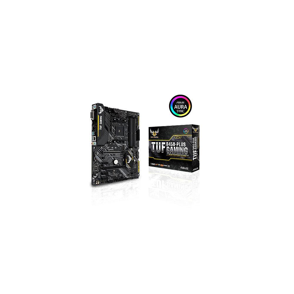 ASUS TUF B450-Plus Gaming ATX Mainboard Sockel AM4 M.2/USB3.1/HDMI/DVI