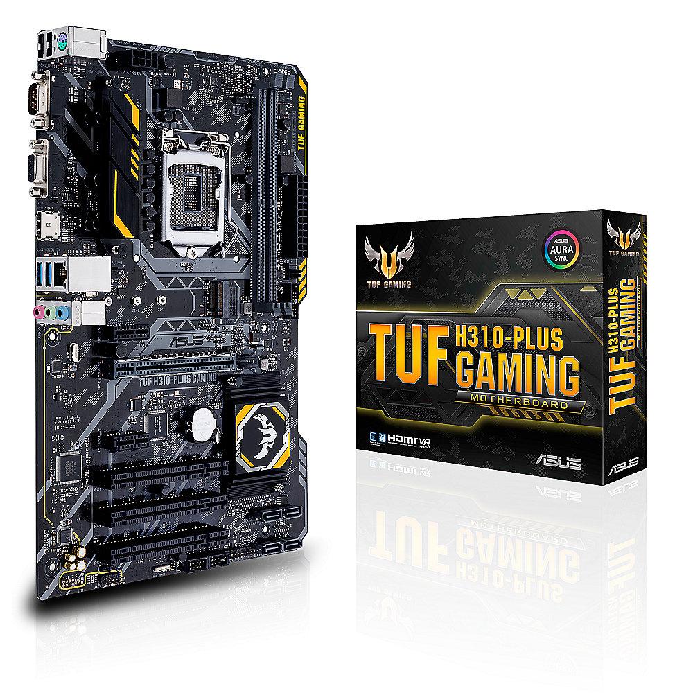 ASUS TUF H310-Plus GAMING ATX Mainboard 1151v2 HDMI/VGA/M.2/USB3.1 (Gen1)