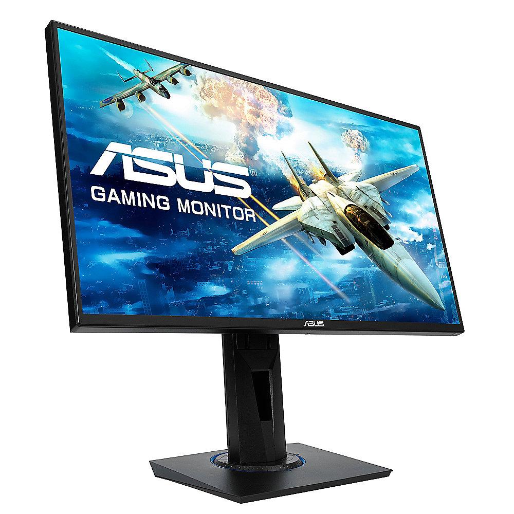 ASUS VG255H 62,23 cm (24,5") FHD Gaming Monitor, VGA/HDMI, 75Hz, 1ms, schwarz