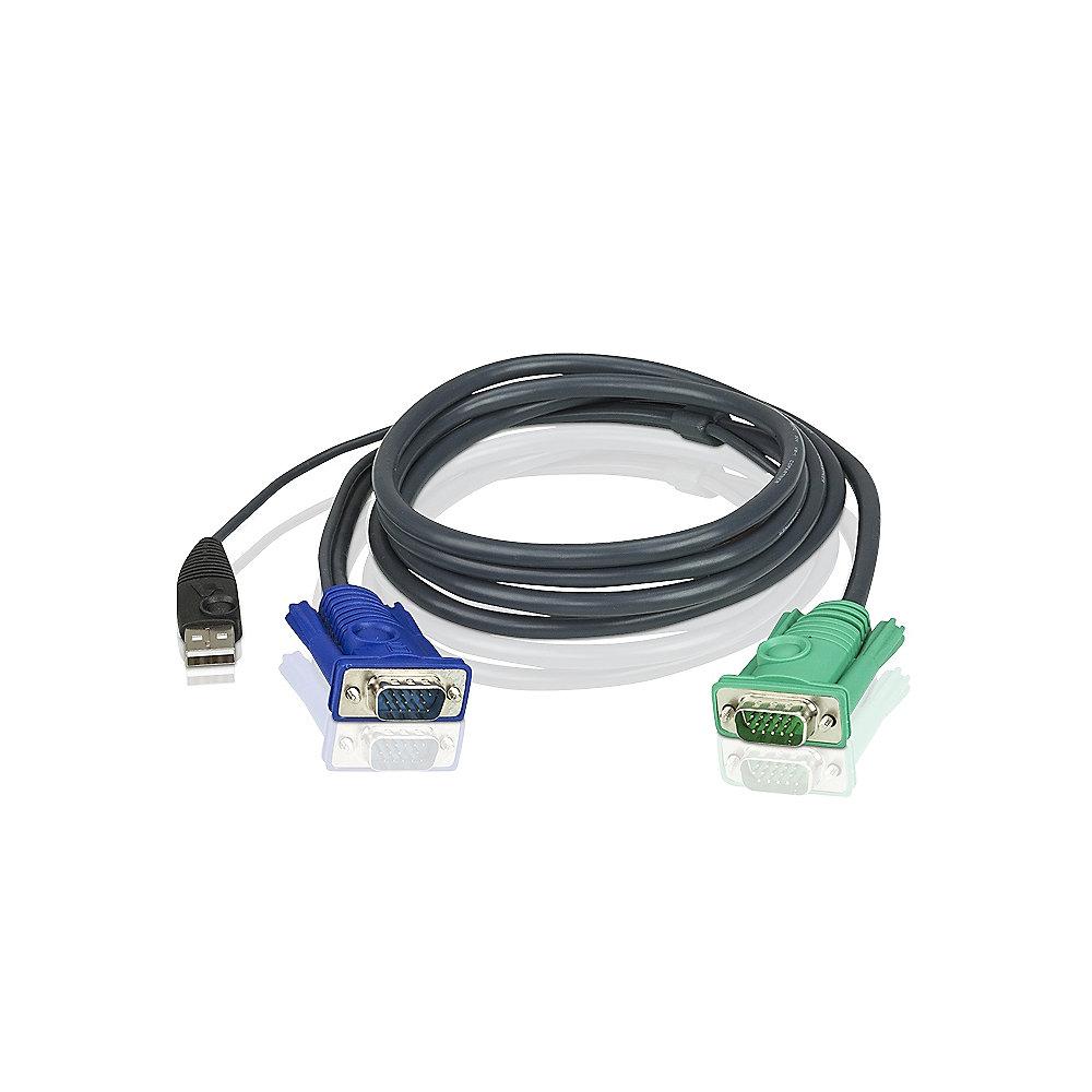 Aten 2L-5201U Kabelsatz VGA/ USB 1,2m