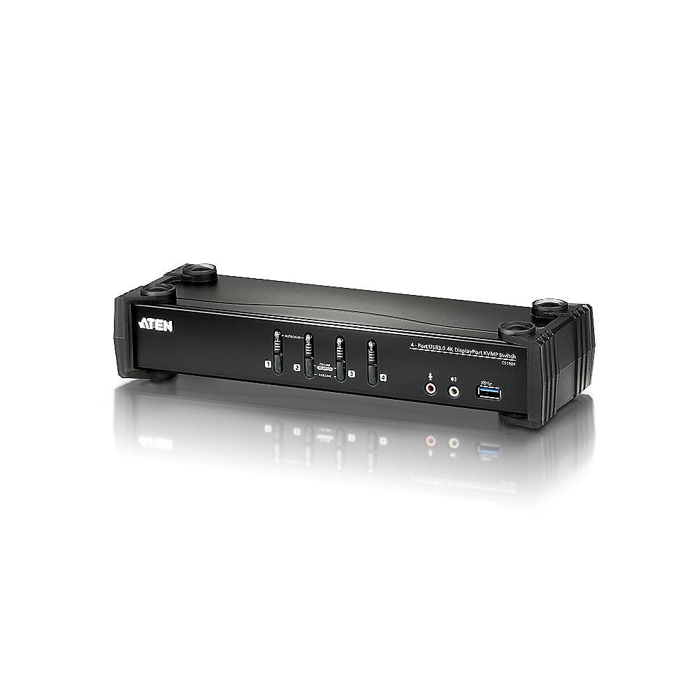 Aten CS1924 KVMP Switch 4K DP/Audio/USB3.0 Surround Sound Audio 1 Benutzer