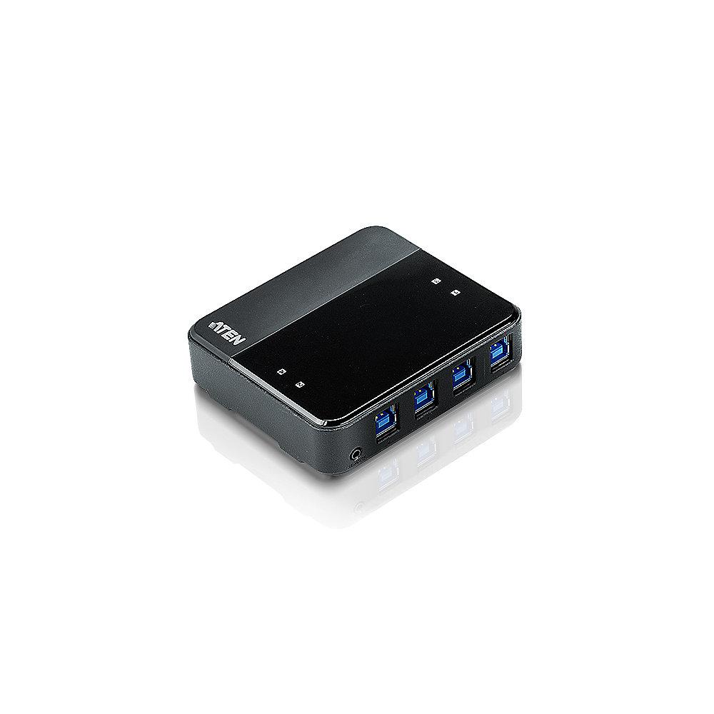 Aten US434 4-Port USB 3.0 Peripherie Freigabegerät 5Gbps