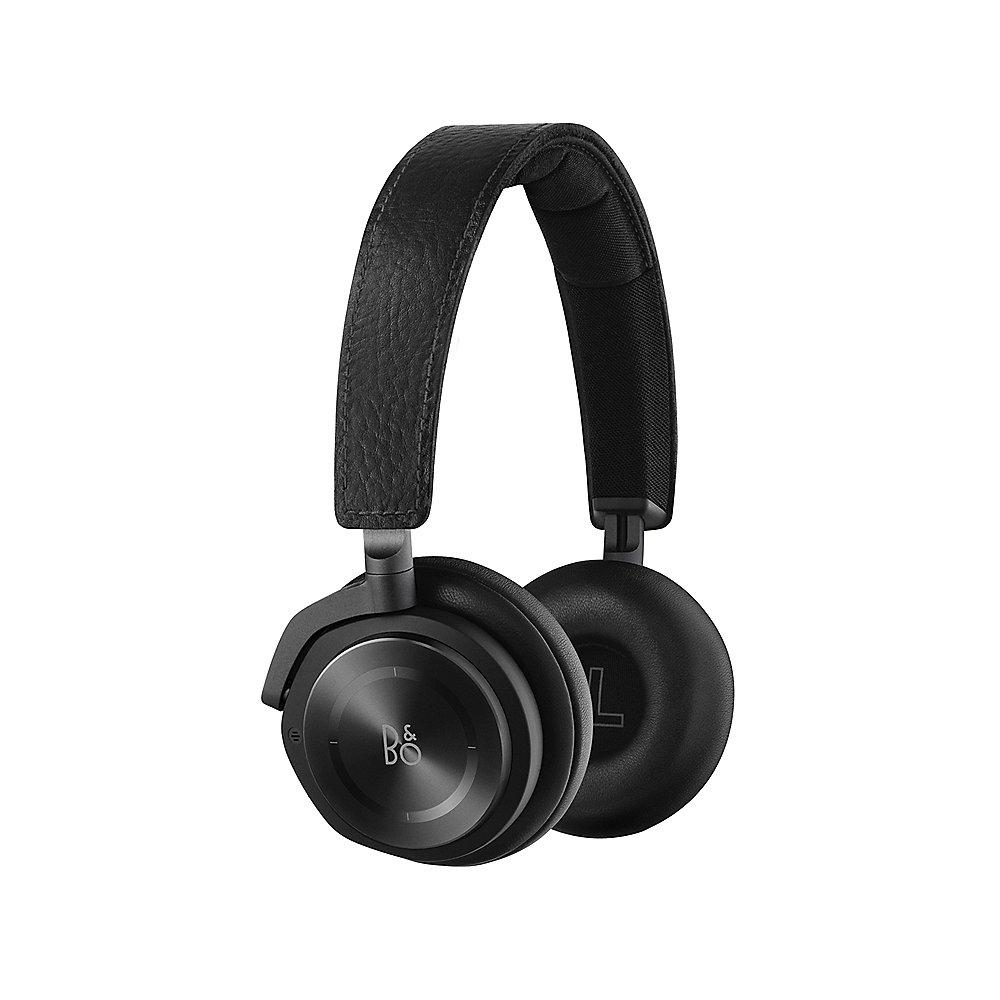 B&O PLAY BeoPlay H8 On-Ear Bluetooth-Kopfhörer -Noise-Cancellation schwarz, B&O, PLAY, BeoPlay, H8, On-Ear, Bluetooth-Kopfhörer, -Noise-Cancellation, schwarz