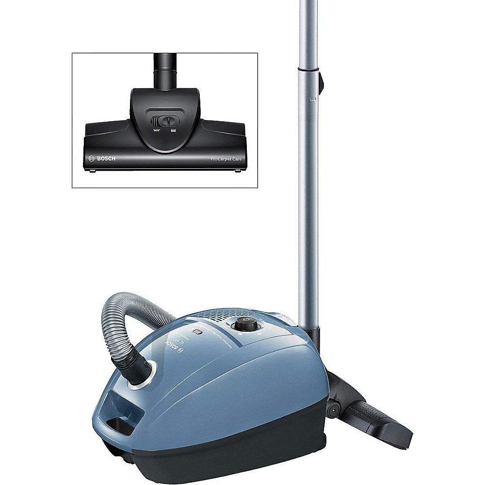 Bosch BGL3CARP ProCarpet Care Staubsauger mit Beutel silberblau