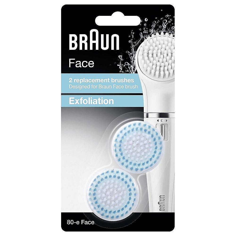 Braun Face SE80e Peelingaufsatz 2er Pack, Braun, Face, SE80e, Peelingaufsatz, 2er, Pack