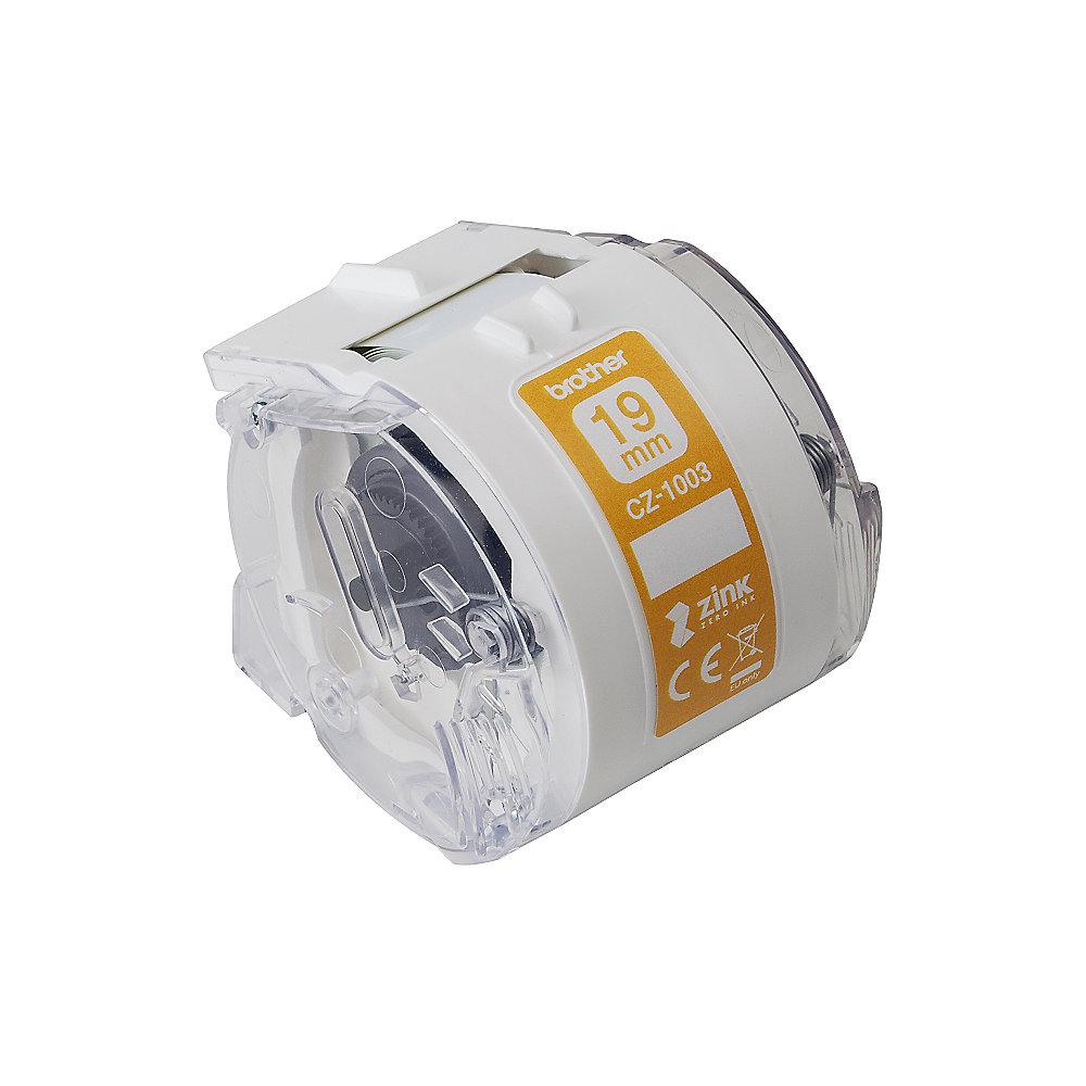 Brother CZ-1003 Farbetikettenrolle - 19 mm