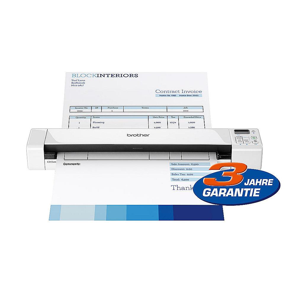 Brother DS-820W mobiler Scanner WLAN Akku 3 Jahre Garantie