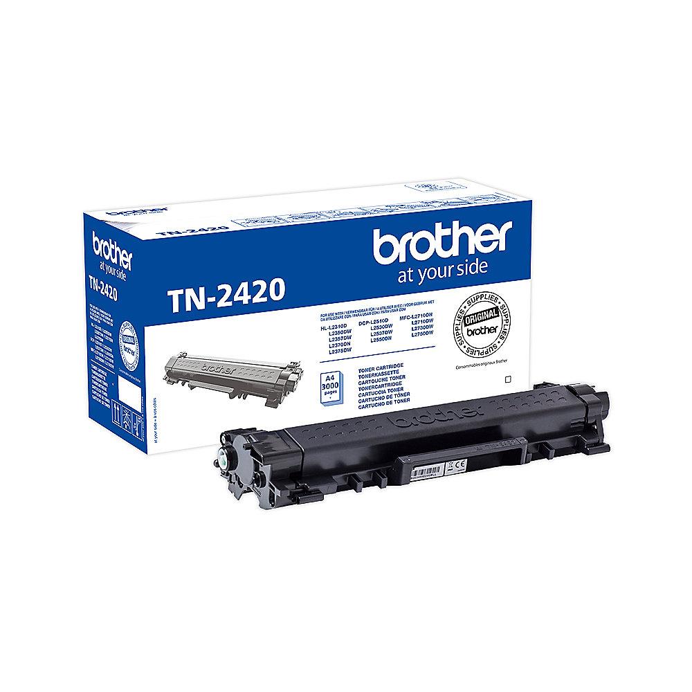 Brother TN-2420 Original Toner Schwarz für ca. 3.000 Seiten