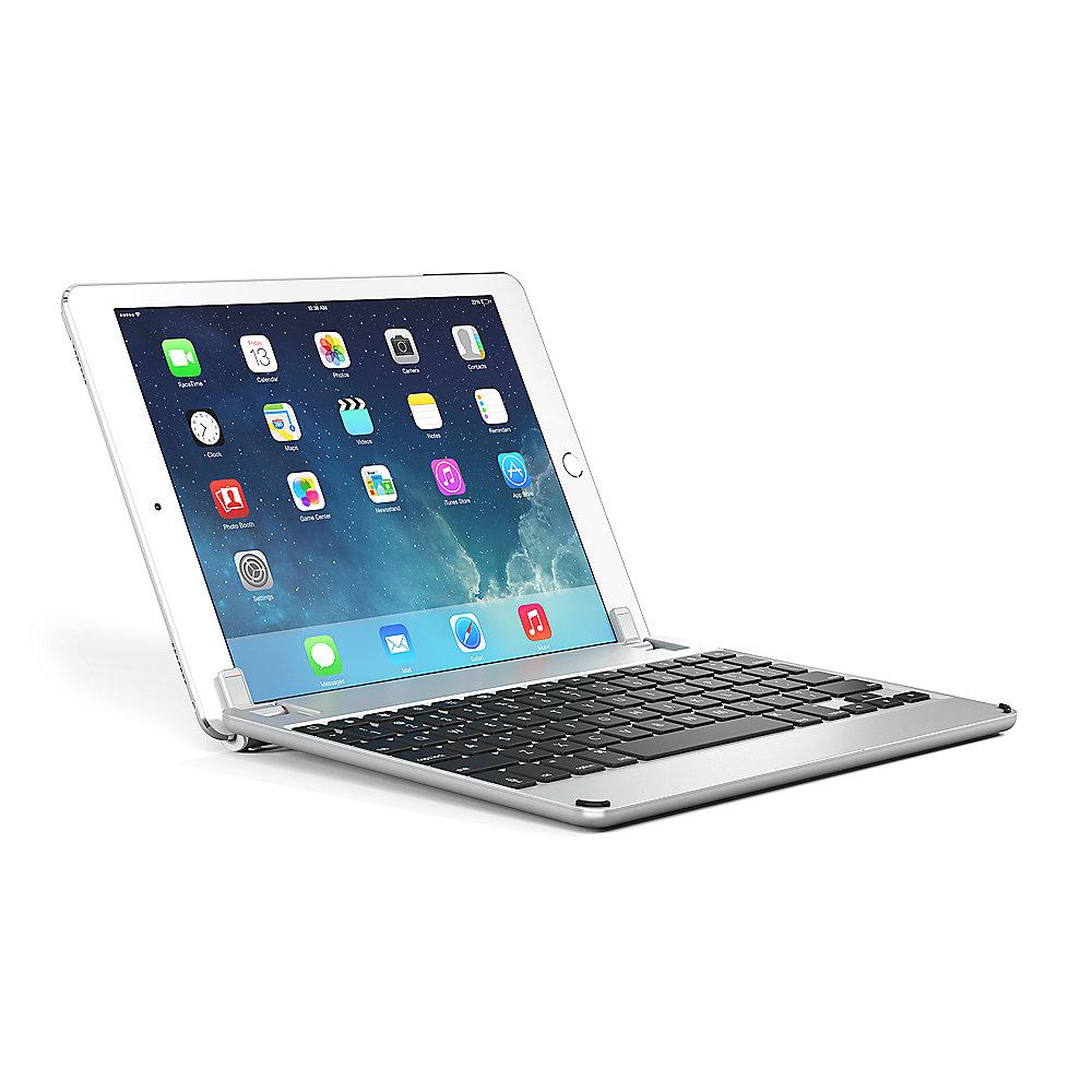 Brydge 9.7 Bluetooth Tastatur für iPad Air/Air 2/Pro/New2017 silber, Brydge, 9.7, Bluetooth, Tastatur, iPad, Air/Air, 2/Pro/New2017, silber