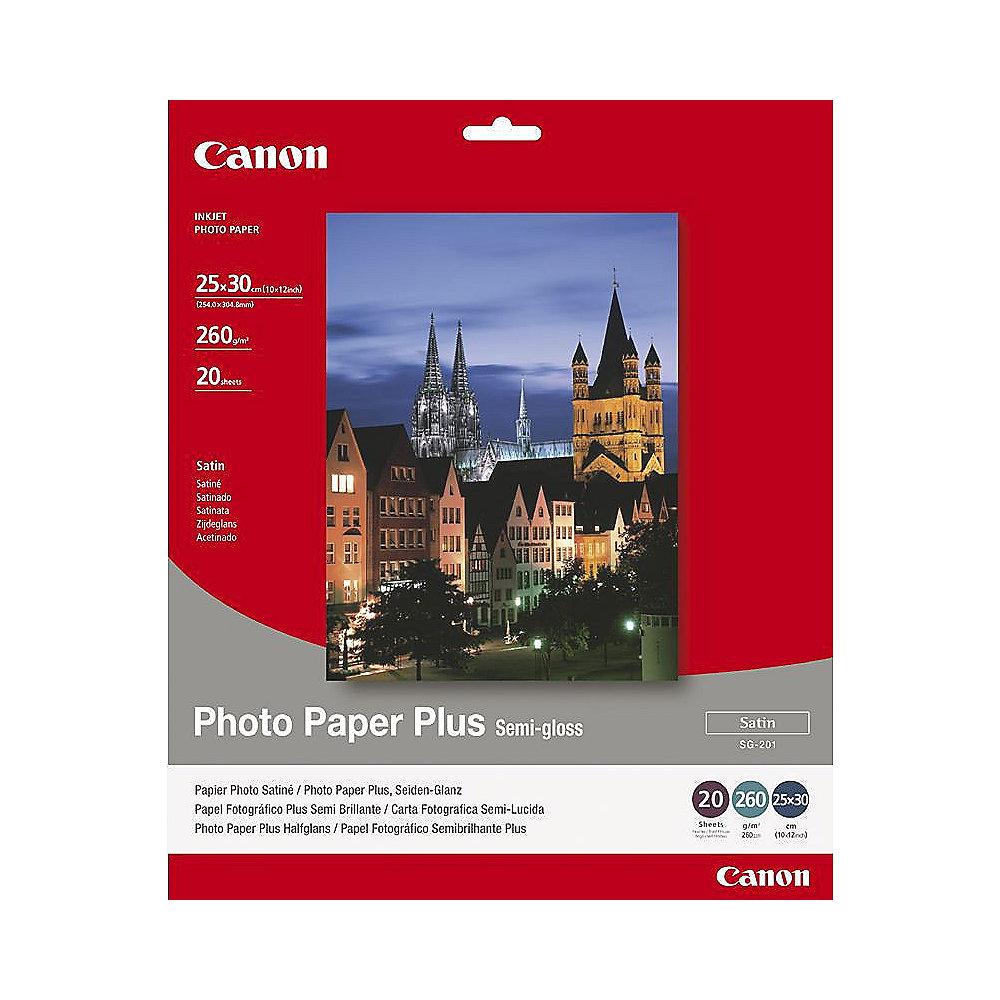 Canon 1686B024 Fotopapier, seidenmatt, 20 Blatt, 260 gm²