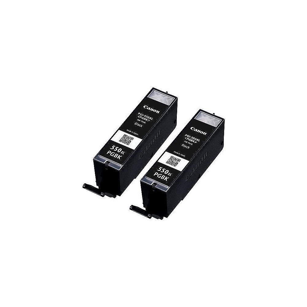 Canon 6431B005 PGI-550 XL PGBK Doppelpack pigmentiertes schwarz