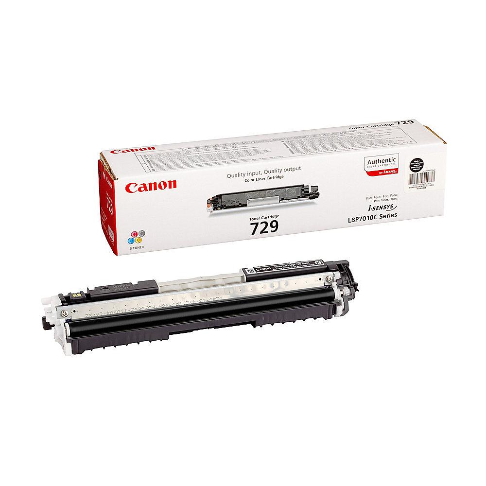 Canon 729 BK Original Toner Schwarz für ca. 1.200 Seiten