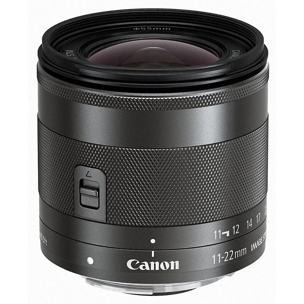 Canon EF-M 11-22mm 1:4.0-5.6 IS STM Weitwinkel Objektiv, Canon, EF-M, 11-22mm, 1:4.0-5.6, IS, STM, Weitwinkel, Objektiv