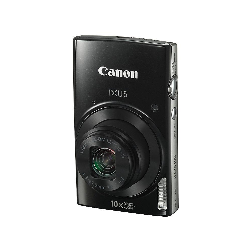 Canon Ixus 190 Digitalkamera schwarz, Canon, Ixus, 190, Digitalkamera, schwarz