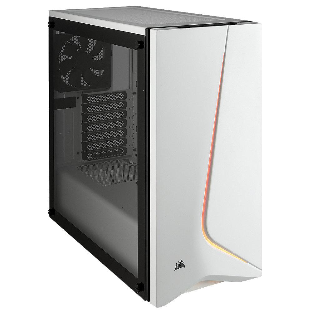 Corsair Carbide SPEC-06 White Midi Tower Gaming Gehäuse, TG Seitenfenster