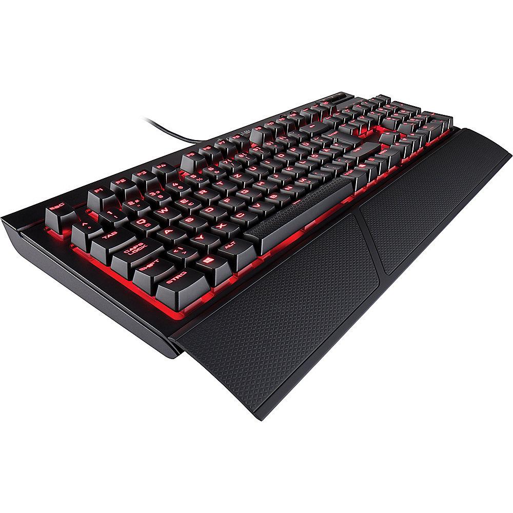 Corsair Gaming K68 mechanische Tastatur Red LED Cherry MX Red schwarz