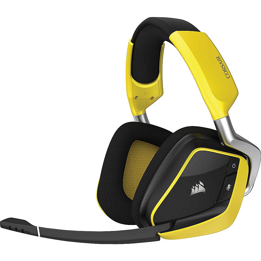 Corsair Gaming VOID PRO SE kabelloses Dolby 7.1 Gaming Headset gelb