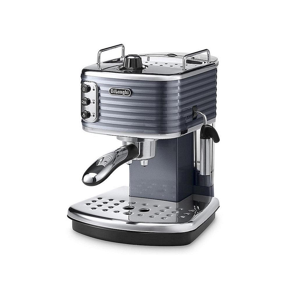 DeLonghi ECZ 351.GY Scultura Espressomaschine/Siebträger Stahl-Grau