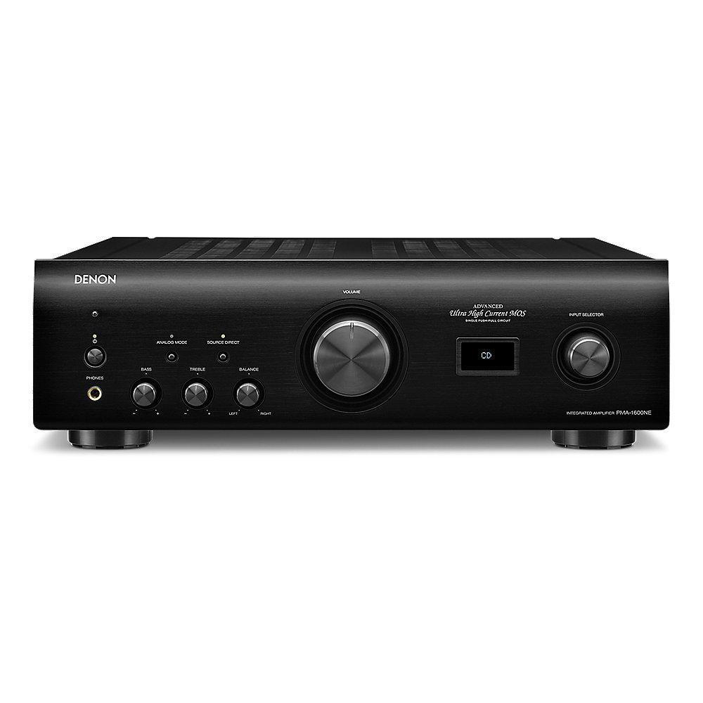 Denon PMA-1600NE Stereo-Vollverstärker mit Ultra High Current Endstufe, schwarz