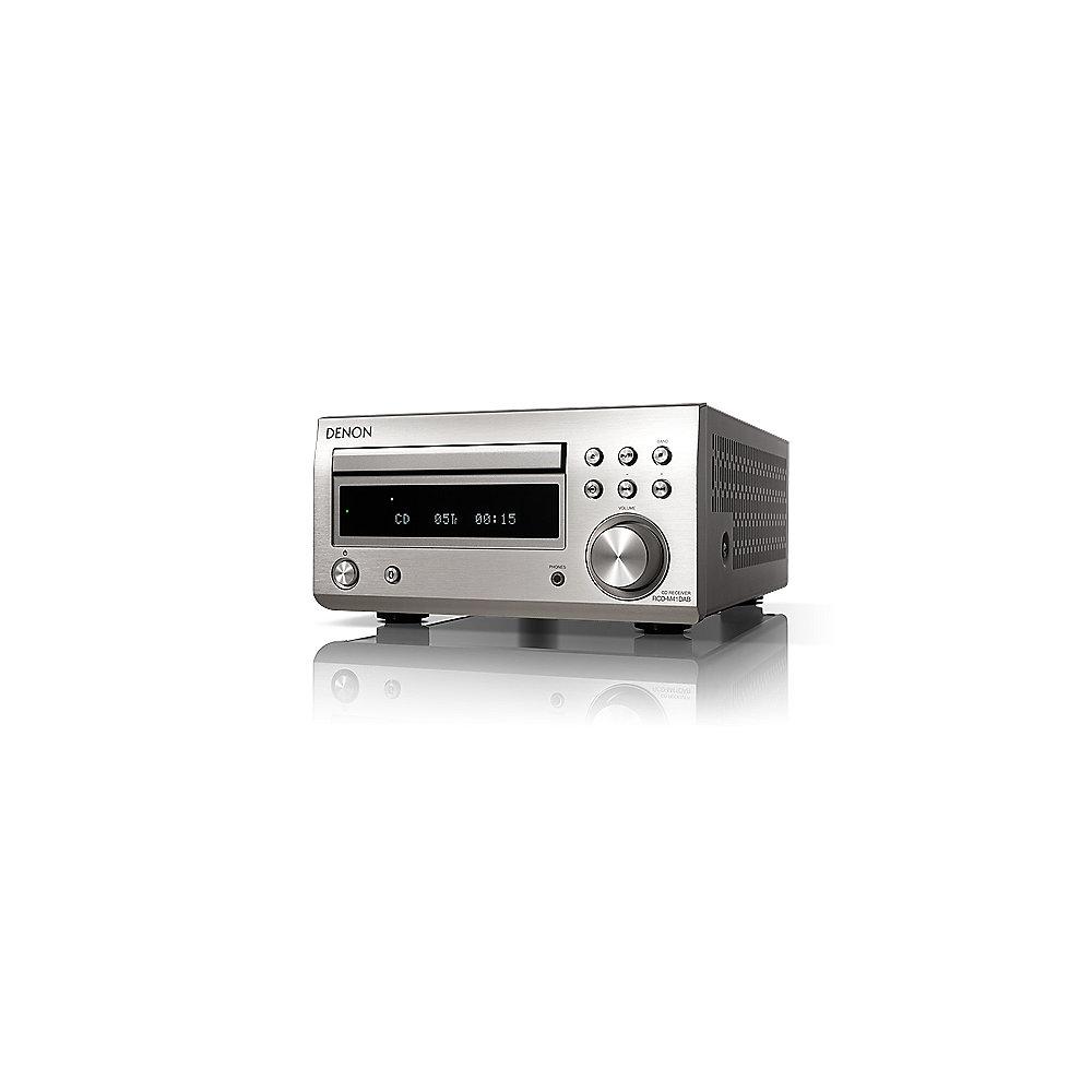Denon RCD-M41DAB FM/DAB/CD Receiver, Bluetooth silber
