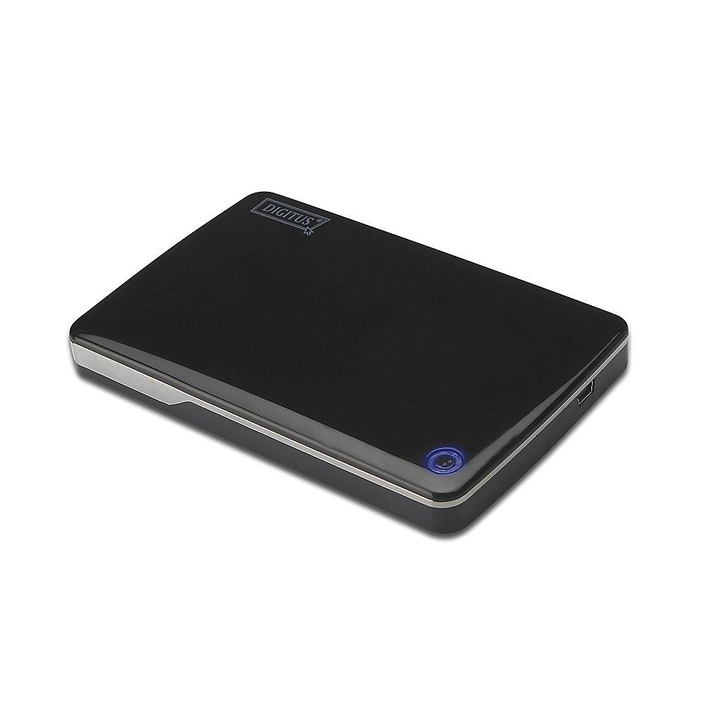 DIGITUS Externes Festplattengehäuse für 2,5" IDE zu USB 2.0
