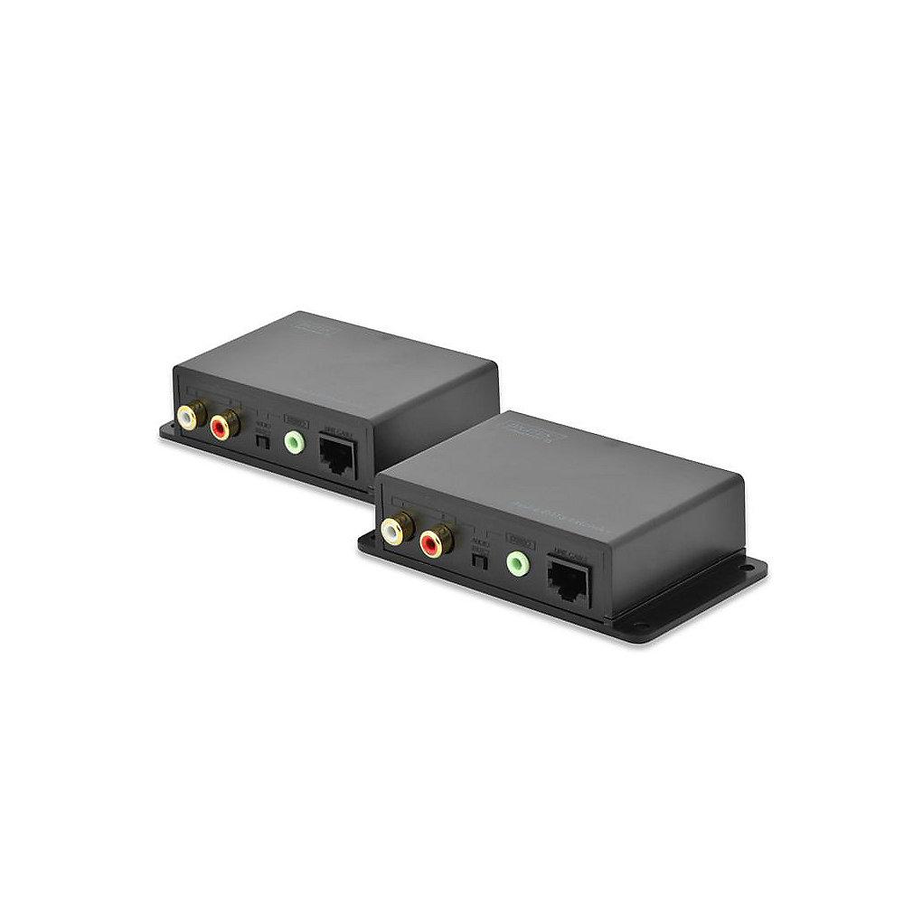 DIGITUS Professional Cat5 Audio Extender bis zu 600m