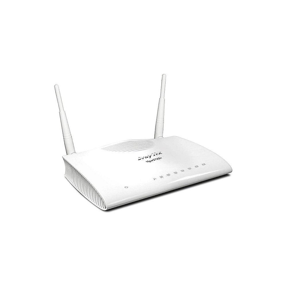 Draytek Vigor 2760n-B VDSL/ADSL2 WLAN 10/100/1000 Mbit Router Annex B, Draytek, Vigor, 2760n-B, VDSL/ADSL2, WLAN, 10/100/1000, Mbit, Router, Annex, B