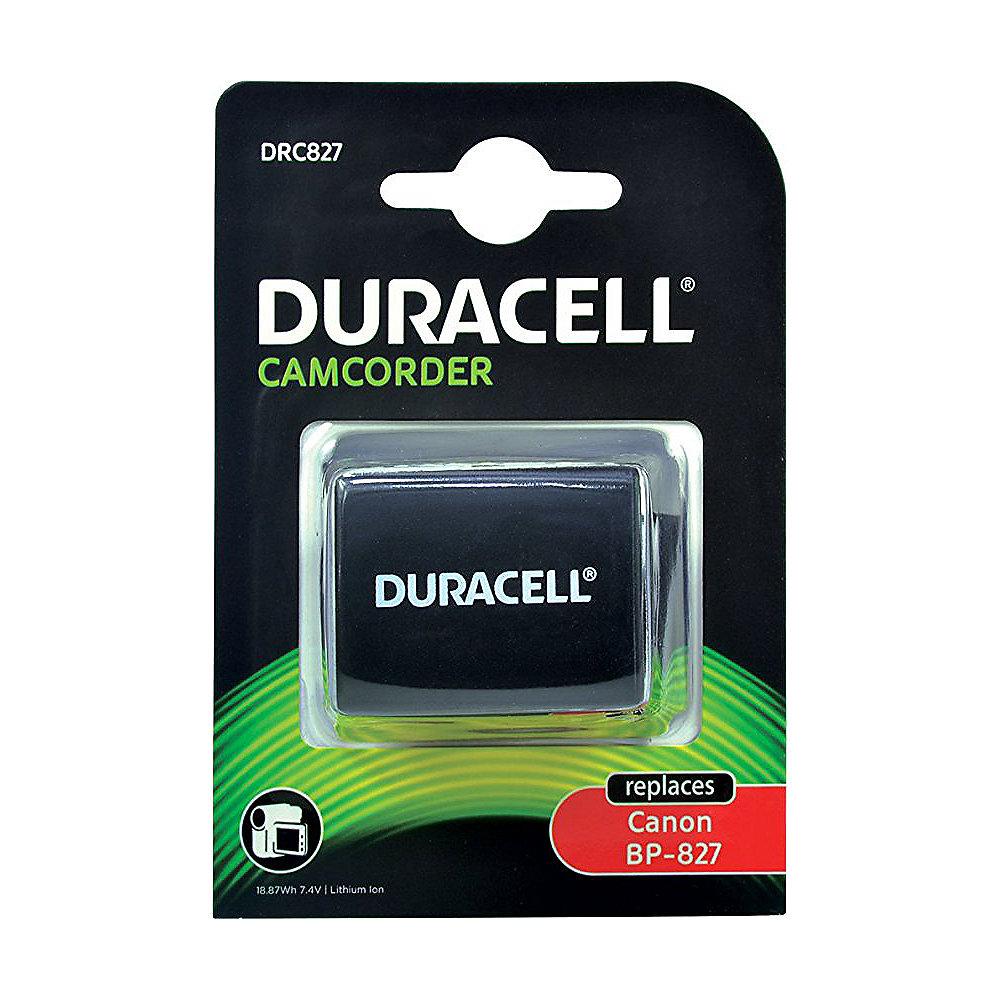 Duracell Li-Ion-Akku für Canon BP-827