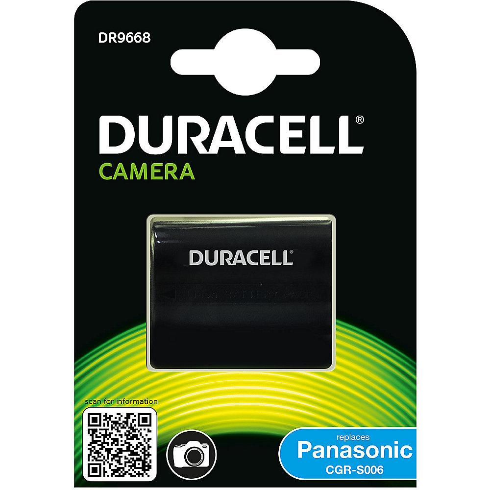 Duracell Li-Ion-Akku für Panasonic CGA-S006