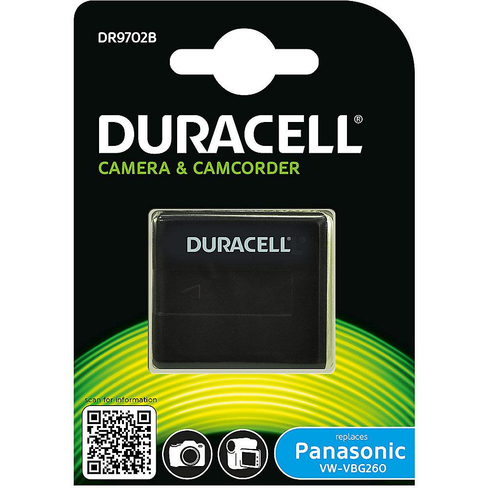 Duracell Li-Ion-Akku für Panasonic VW-VBG260