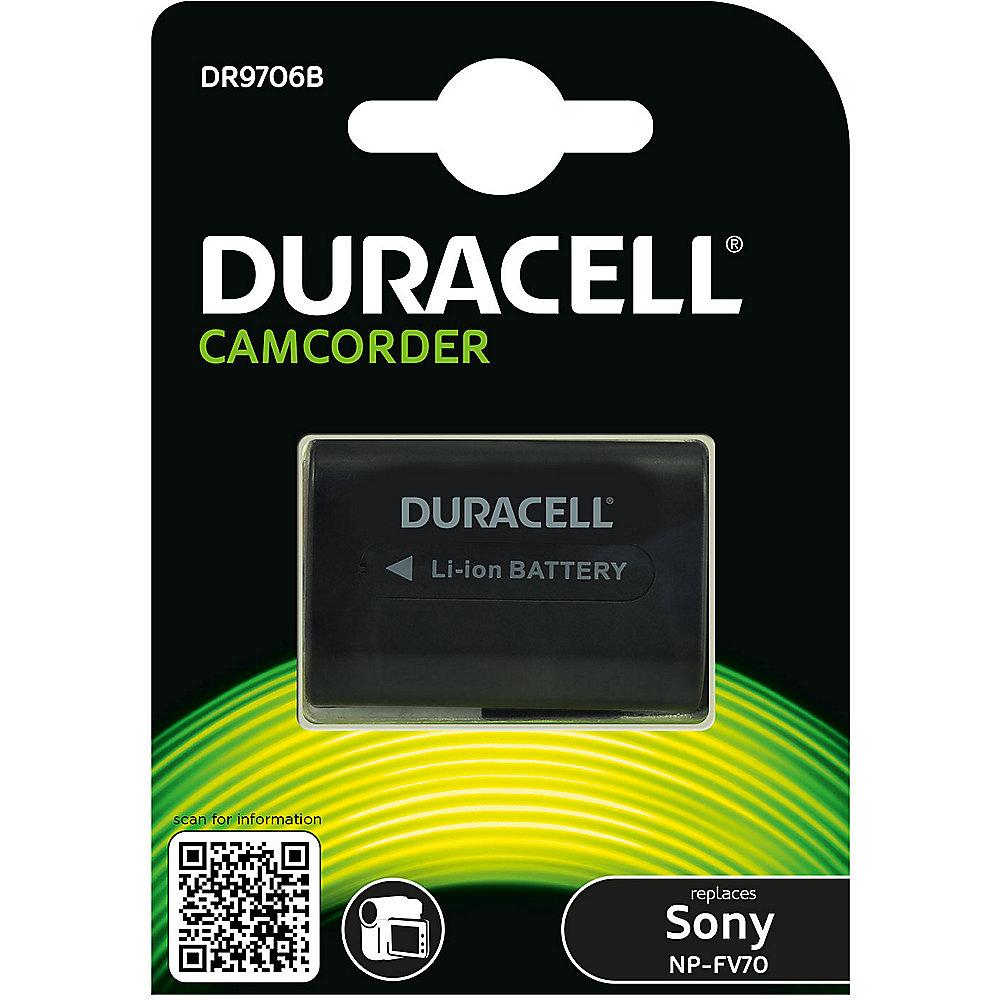 Duracell Li-Ion-Akku für Sony NP-FV70, NP-FV90