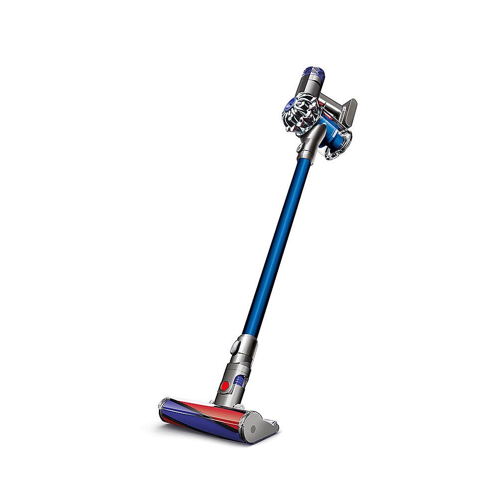 Dyson V6 Fluffy Akkusauger 21,6 V blau/nickel