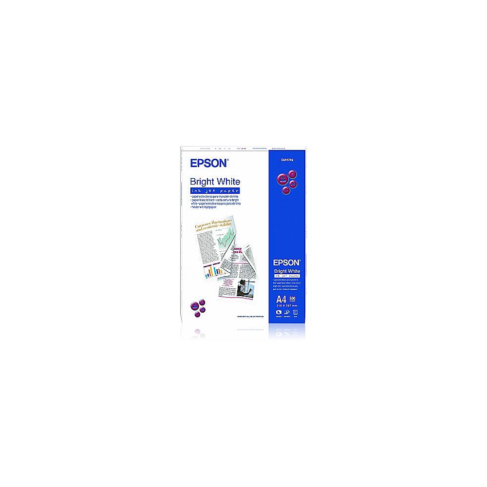 EPSON C13S041749 A4 Papier hochweiss 500Blatt 90g/qm