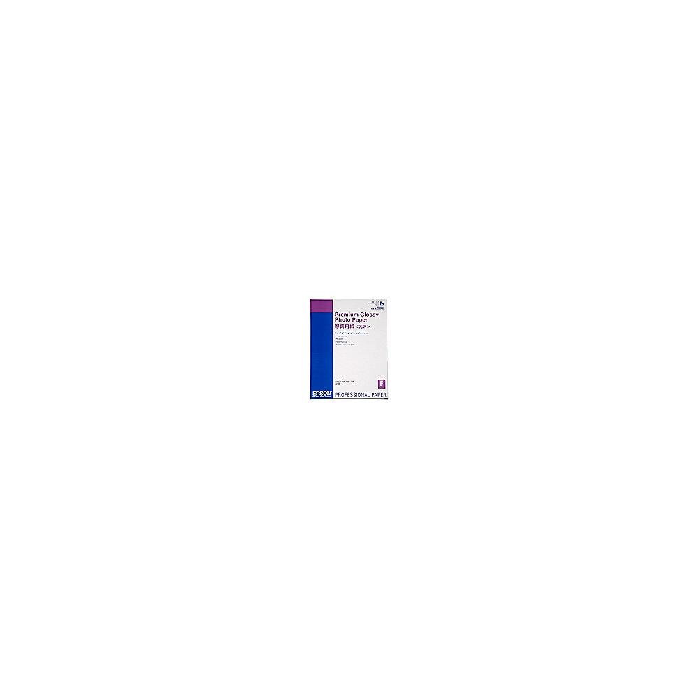 EPSON C13S042091 A2 Premium Glossy Photo Paper, glänzend, 25 Blatt