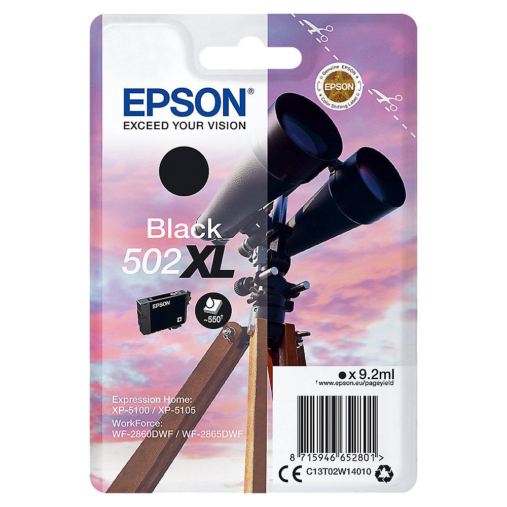 Epson C13T02W14010 Druckerpatrone 502 XL Schwarz