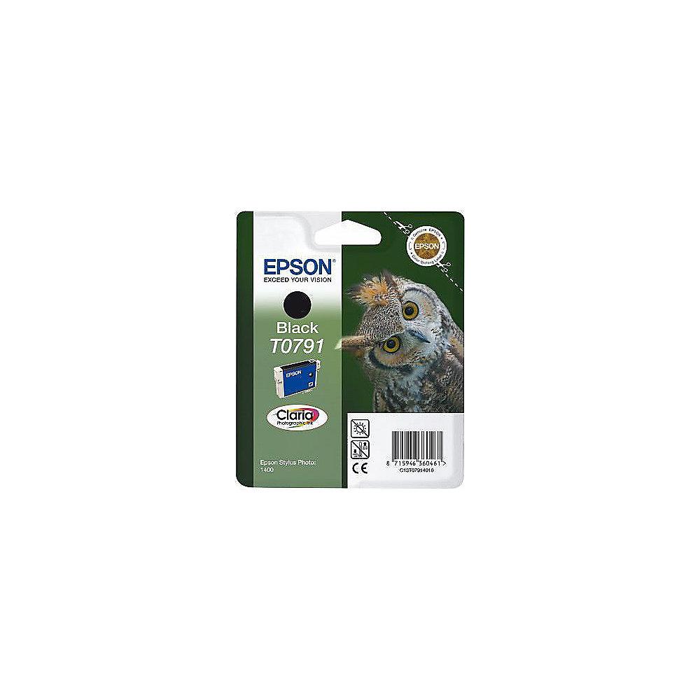 Epson C13T07914010 Druckerpatrone T0791 schwarz