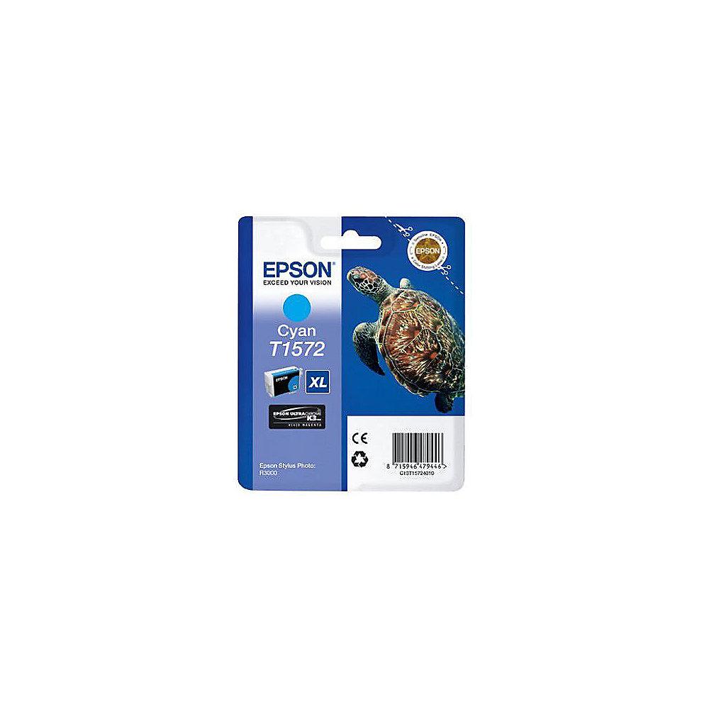 Epson C13T15724010 Druckerpatrone T1572 cyan
