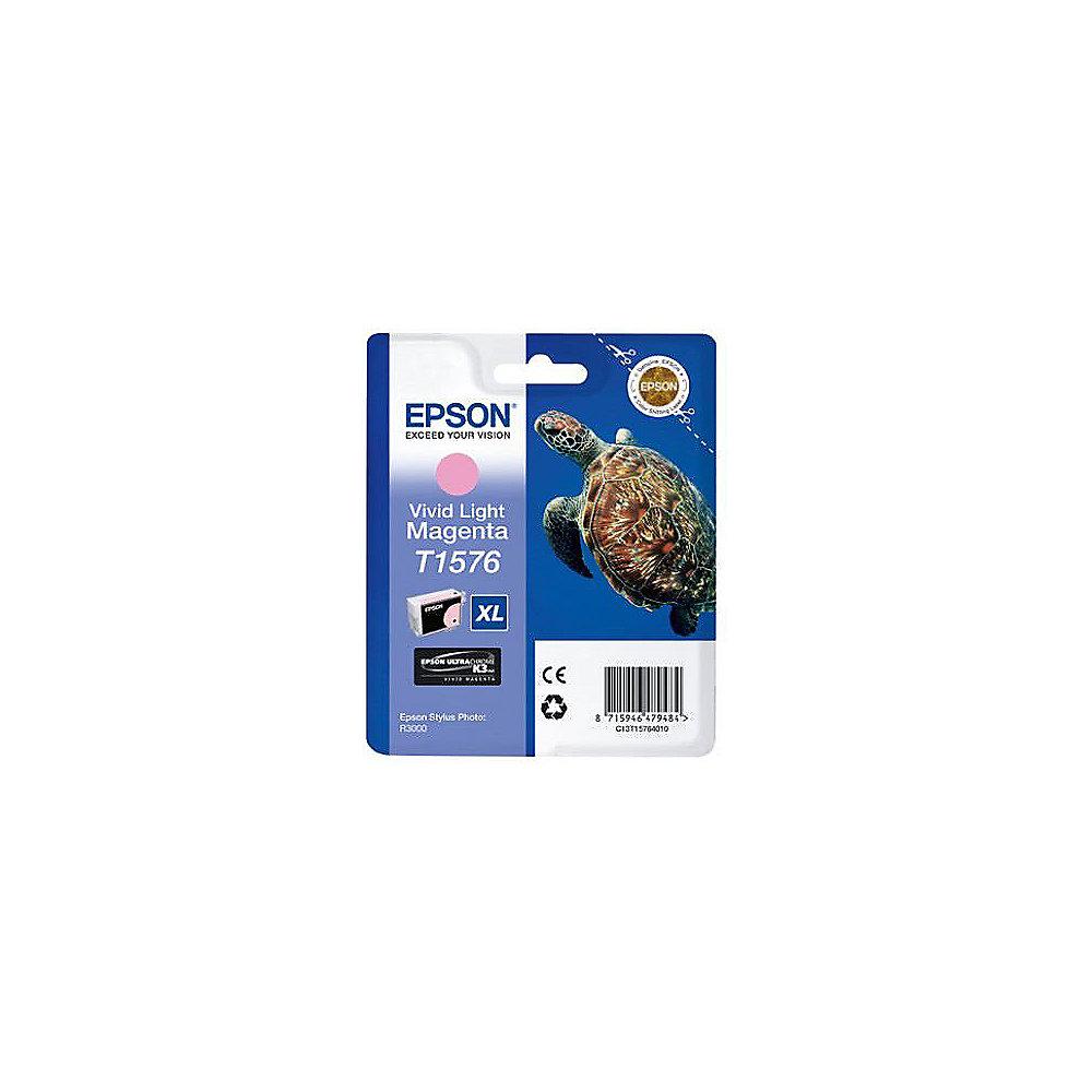 Epson C13T15764010 Druckerpatrone T1576 helles magenta