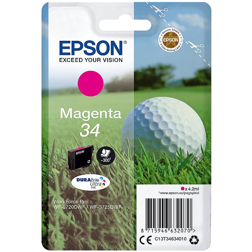 Epson C13T34634010 Druckerpatrone 34 magenta