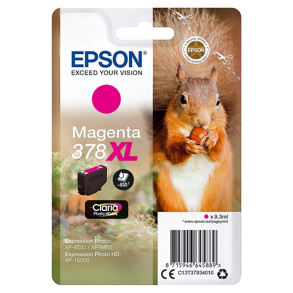 Epson C13T37934010 Druckerpatrone 378XL Magenta ca. 830 Seiten